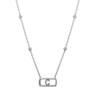 Колье RF 1599 45см 5,46гр 0,16ct.