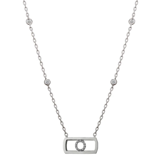 Колье RF 1614 45см 0,17ct. 5,89гр.