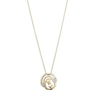 Колье Damiani 10648д/889as 45см 2,39гр 0,051ct.