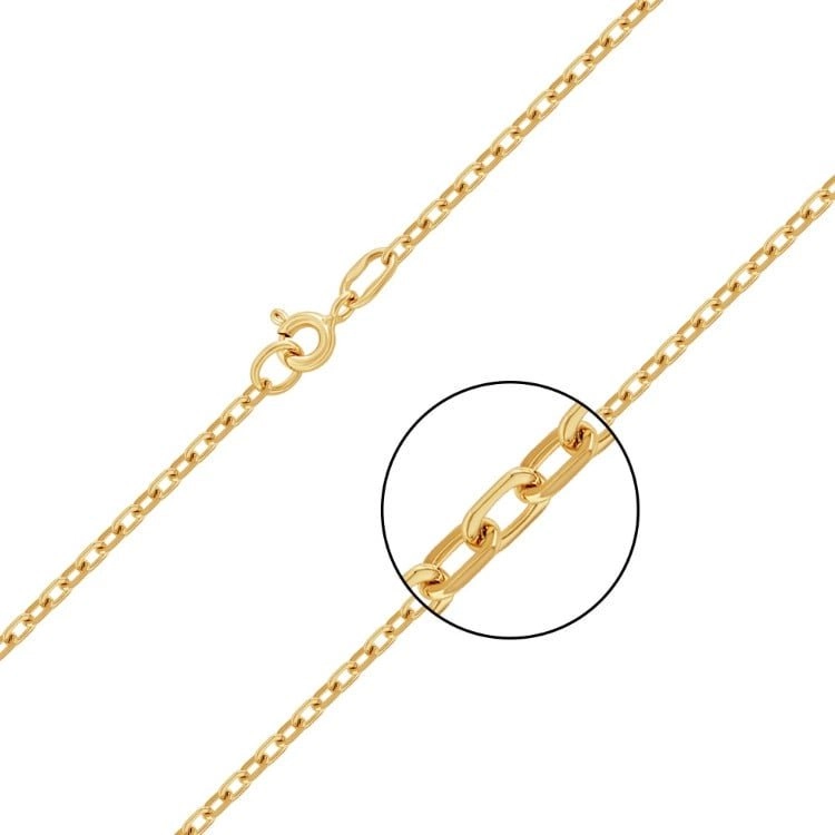 Цепь Костромской Ювелирный Завод 16630005 50см 1,74гр. 