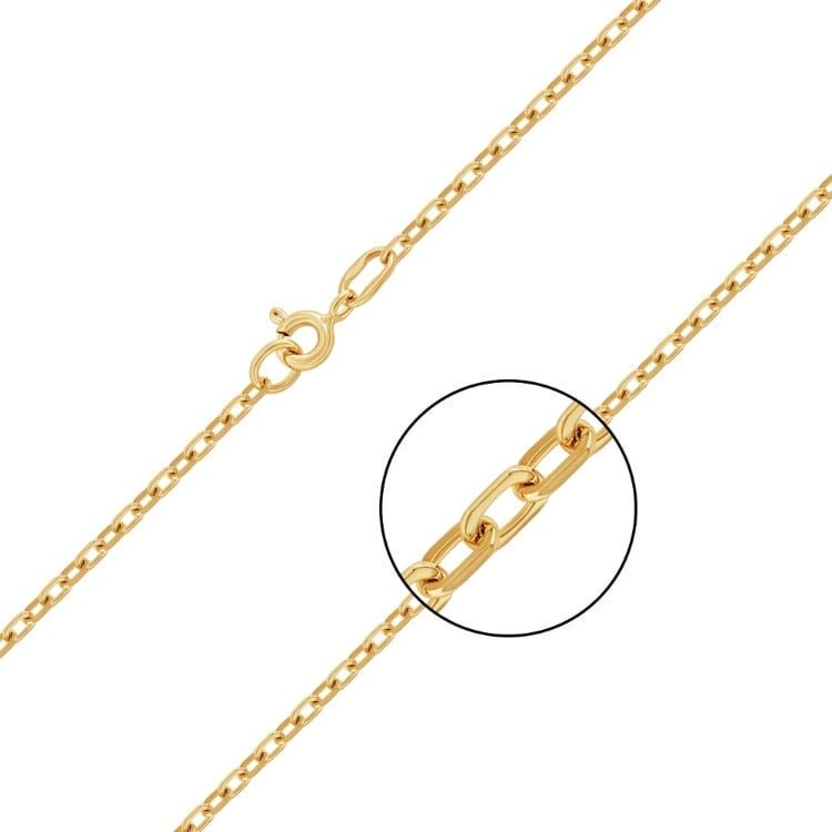 Цепь Костромской Ювелирный Завод 16640004 55см 3,06гр. 