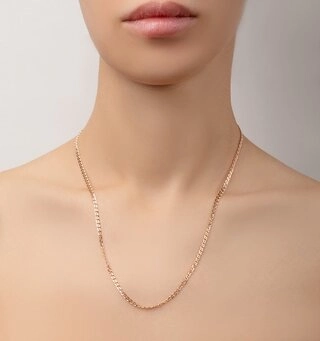 Цепь Бронницкий Ювелир 11050500150 50см 6,7гр. 