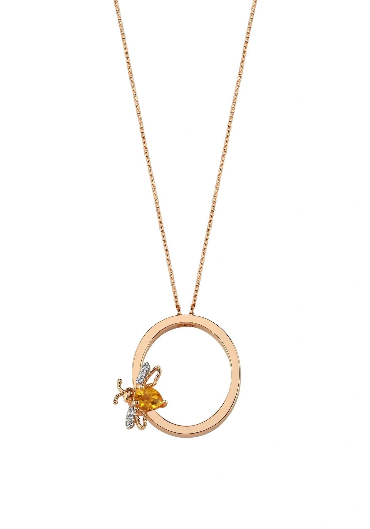 Колье BG 1501 45см 0,02ct 0,15ct.