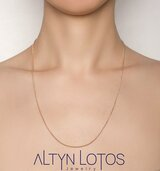 Цепь Бронницкий ювелир 11030210055 55см 3,68гр. 