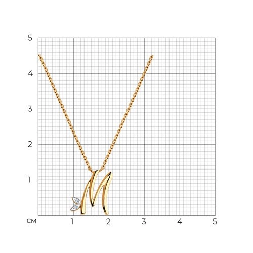 Колье Sokolov 070409 2,41гр 