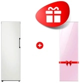 Комплект Декоративная панель Samsung RA-B23DAA38GG Лиловый + Морозильная камера Samsung Bespoke RZ32T7435AP/WT 