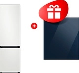 Комплект Декоративная панель для холодильника / синий RA-B23EBB41GM + Холодильник Samsung RB38A7B62AP/WT 