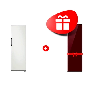 Жиынтық Samsung сәндік панелі RA-R23DAA43GG Бургунди + Samsung тоңазытқышы RR39T7475AP/WT 