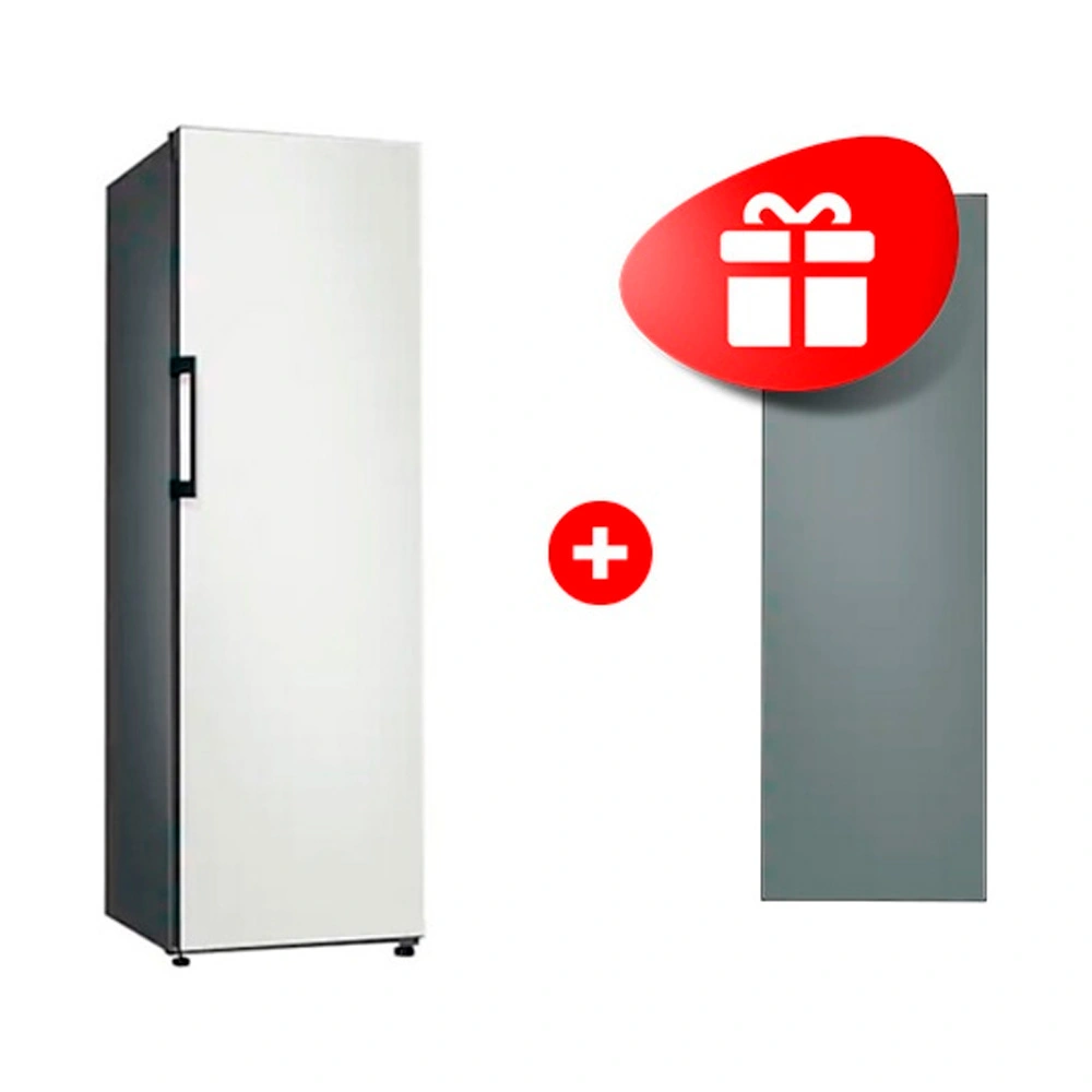 Жиынтық Samsung сәндік панелі RA-B23DAA31GG Сұр + Samsung тоңазытқышы RR39T7475AP/WT 