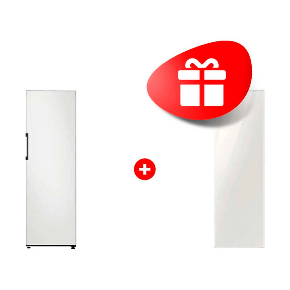 Жиынтық Samsung сәндік панелі RA-R23DAA35GG Ақ + Samsung тоңазытқышы RR39T7475AP/WT 