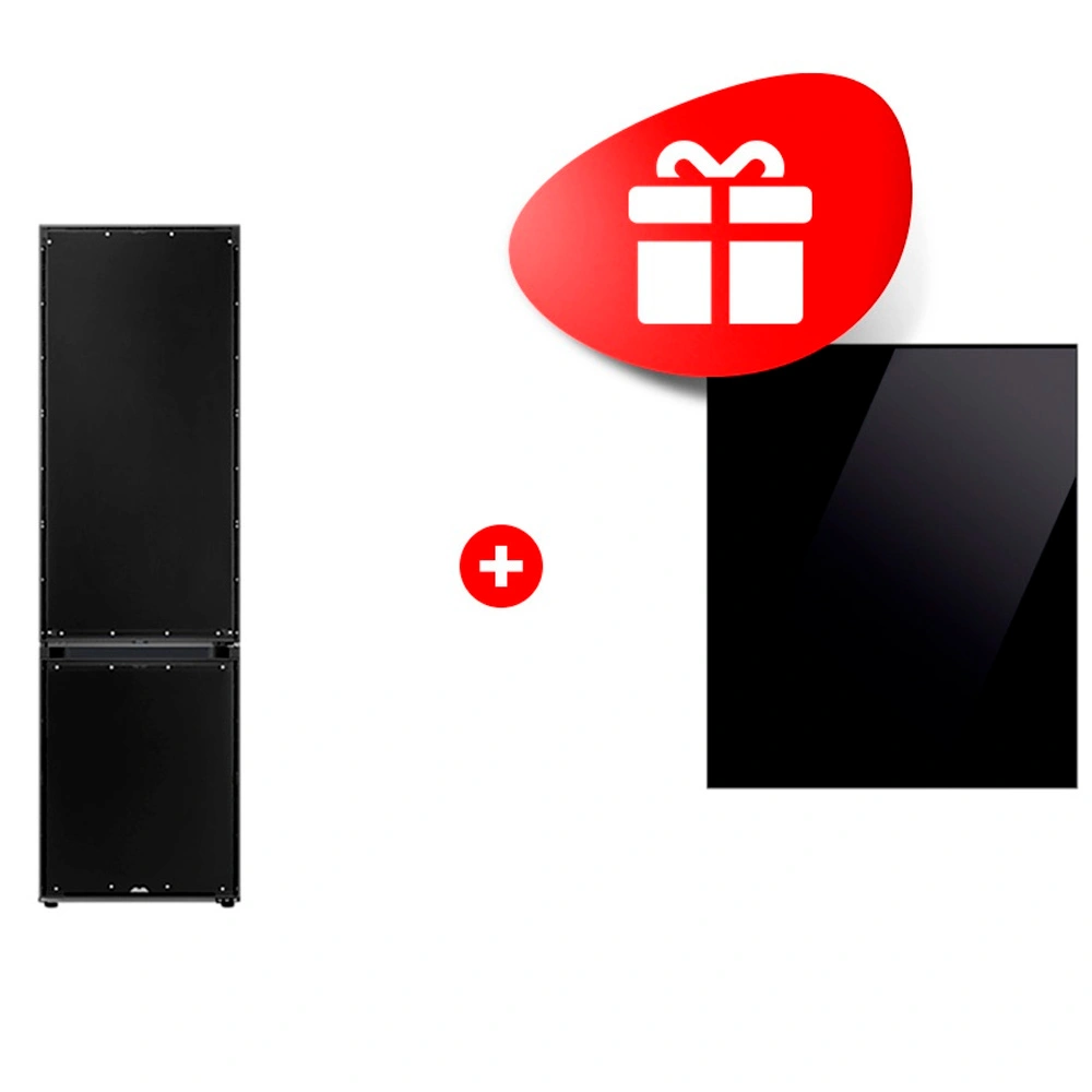 Жиынтық Декоративная панель для холодильника Samsung RA-B23EBB22GM + Холодильник Samsung RB38C7B6DAP/WT 