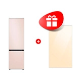 Комплект Декоративная панель для холодильника / ваниль RA-B23EUT18GM + Холодильник Samsung RB38C7B6D39/WT