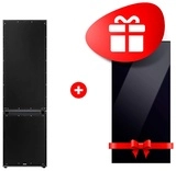 Жиынтық Samsung сәндік тоңазытқыш панелі RA-B23EUT22GM черный глянец + Холодильник Samsung RB38C7B6DAP/WT 