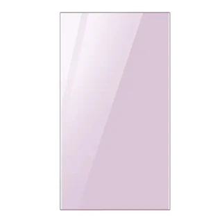 Комплект Верхняя декоративная панель Samsung RA-B23DUU38GG Лиловый + Холодильник Samsung Bespoke RB33T3070AP/WT  - фото 2