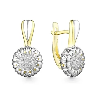 Серьги Goldos С284-320 3гр 