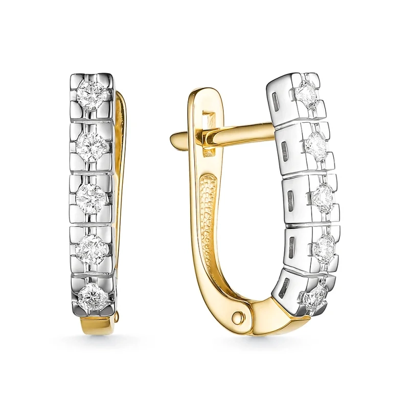 Серьги Goldos С625-320 3.2гр 