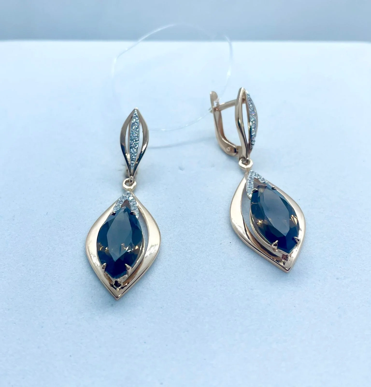 Серьги ЮФ Диана СД-396РТ 5.88гр  - фото 3