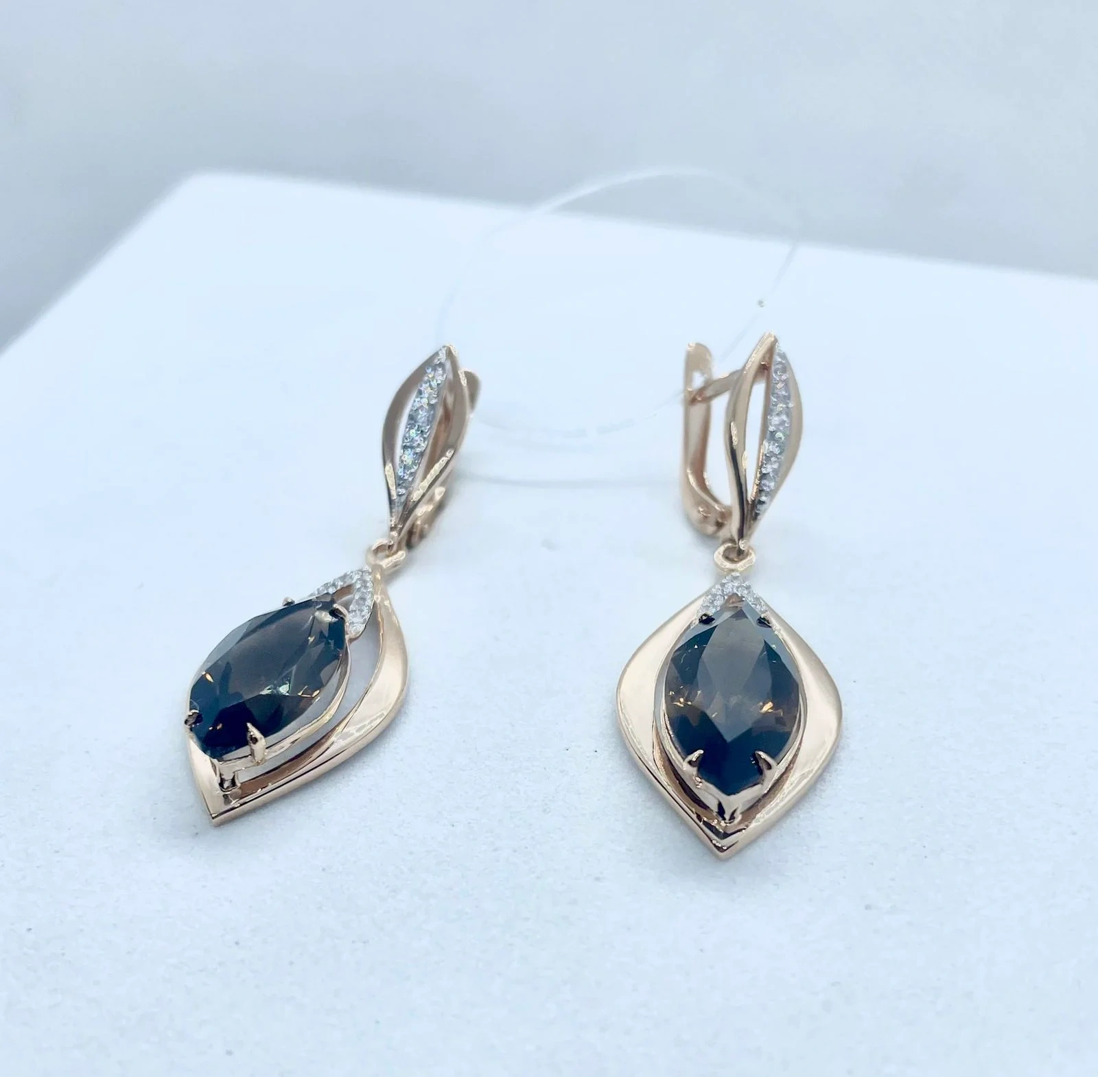 Серьги ЮФ Диана СД-396РТ 5.88гр 