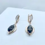 Серьги ЮФ Диана СД-396РТ 5.88гр 