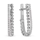 Серьги Dinastia 025242-3101 2.2гр  - фото 2