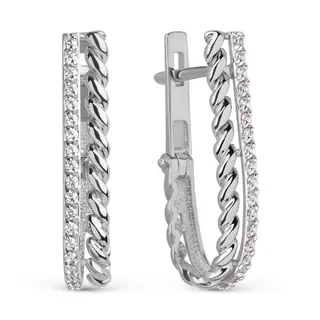 Серьги Dinastia 025242-3101 2.2гр  - фото 2