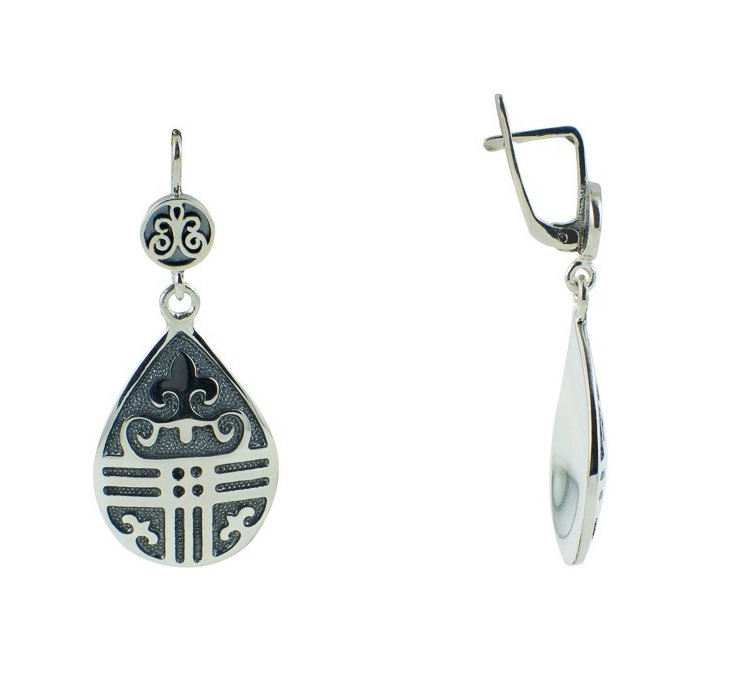 Серьги Кристалл-L C-05-06 8,4гр. 