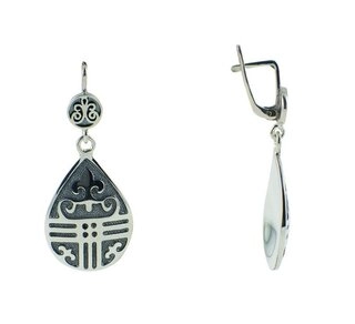 Серьги Кристалл-L C-05-06 8,4гр. 