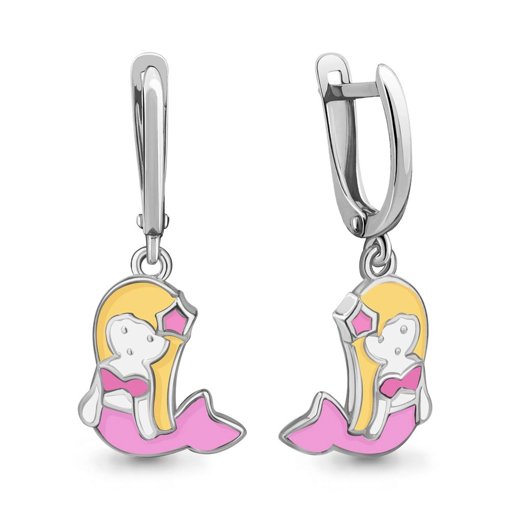 Серьги Aquamarine 34358.5 