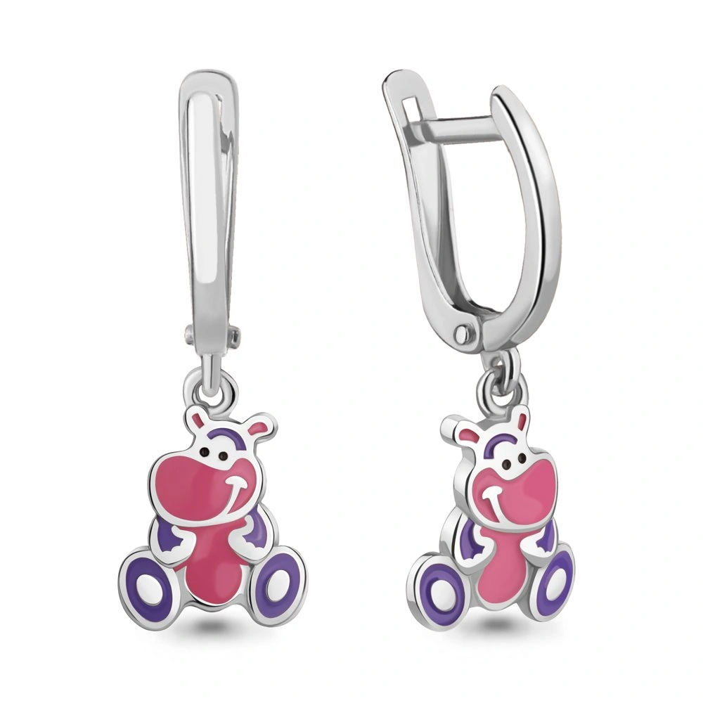 Серьги Aquamarine 34411 