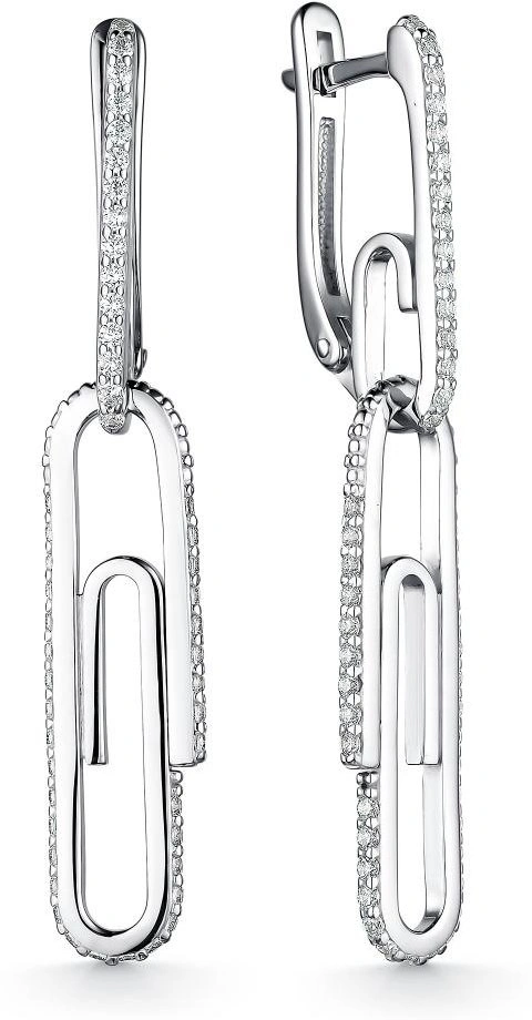 Серьги Алькор 02-2283_00КЦ-00 5,4гр. 