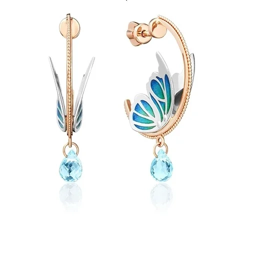 Серьги Platina 02-4700-00-201-1111-75 