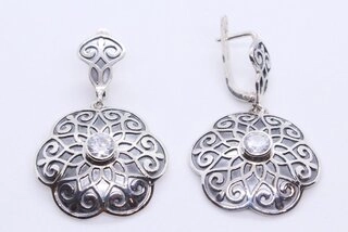 Серьги Кристалл-L С-25-44 10гр. 