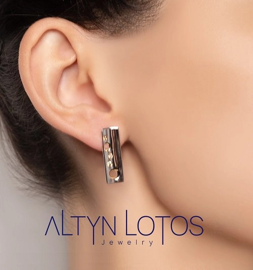 Серьги Кристалл NM689 3,65гр. 