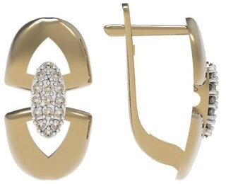 Серьги Династия 020702-1102 2,45гр. 
