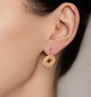 Серьги Кристалл NG786 6,42гр. 