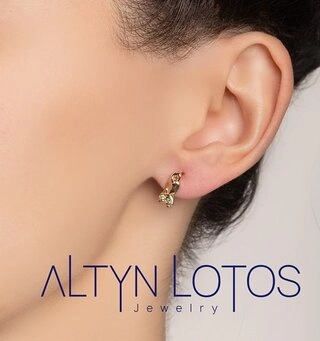 Серьги Кристалл NL599 2,05гр. 