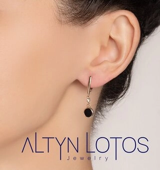 Серьги Кристалл NL692 3,74гр. 