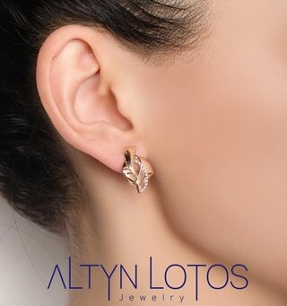 Серьги Династия 014682-1102 2,49гр. 