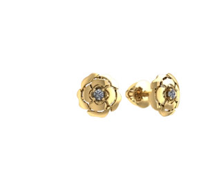 Серьги Grant 9701465 0,1ct. 