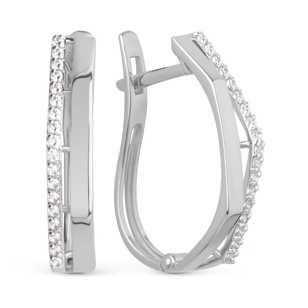 Серьги Dinastia 025072-3101 2.5гр  - фото 2