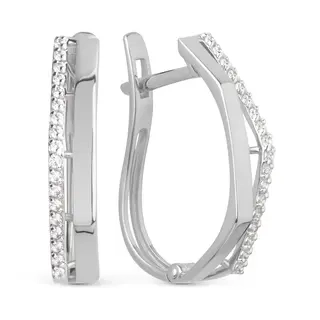 Серьги Dinastia 025072-3101 2.5гр 