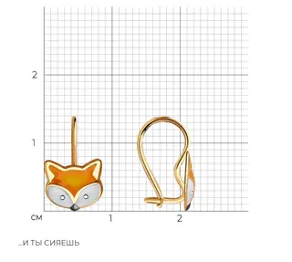 Серьги Sokolov 0200083  - фото 2