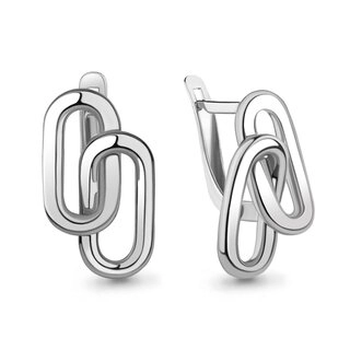 Серьги Aquamarine 34416 