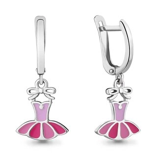 Серьги Aquamarine 33659 2,54гр