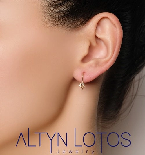 Серьги Русголдарт 218100110 0.78гр. 