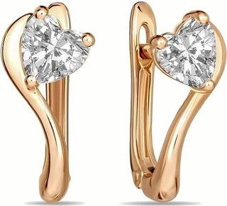 Серьги Лукас E01-Z-SW-59582-Z 2гр.