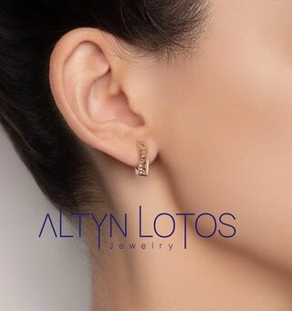 Серьги Кристалл NH114 1,79гр. 