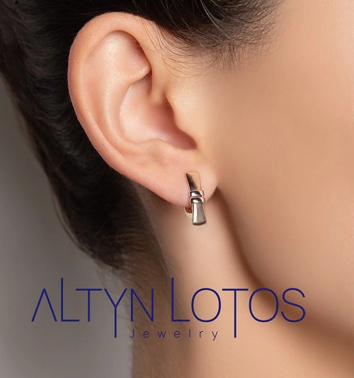 Серьги Кристалл NK046 2,42гр. 