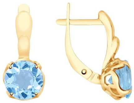 Серьги Diamant 51-320-00182-1