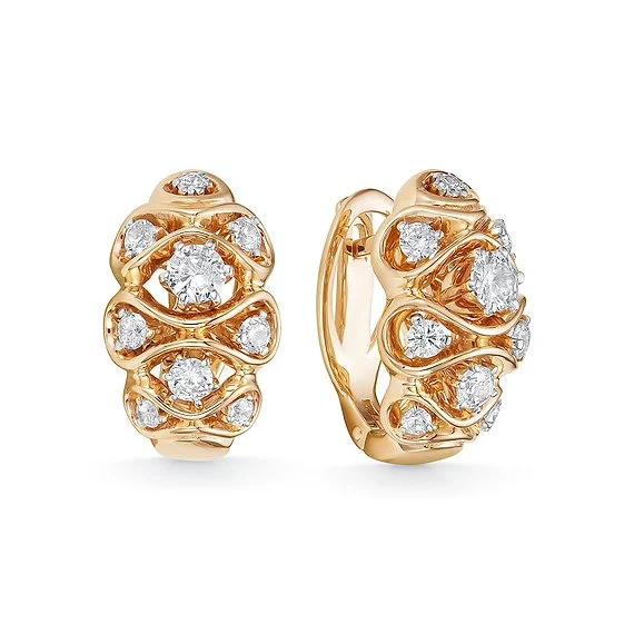 Серьги Goldos С4515-25 11,4гр 